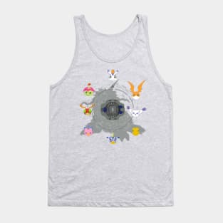 Digi Roulette, grey Tank Top